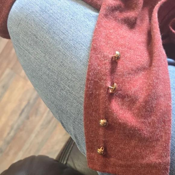 SHEIN Pink Flutter Sleeve Ruffled Blouse - Picture 2 of 4